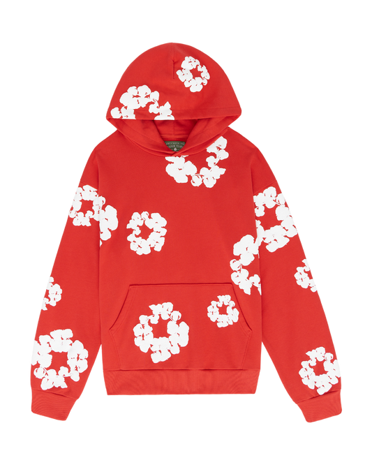 Denim Tears Hoodie Sweatshirt Red